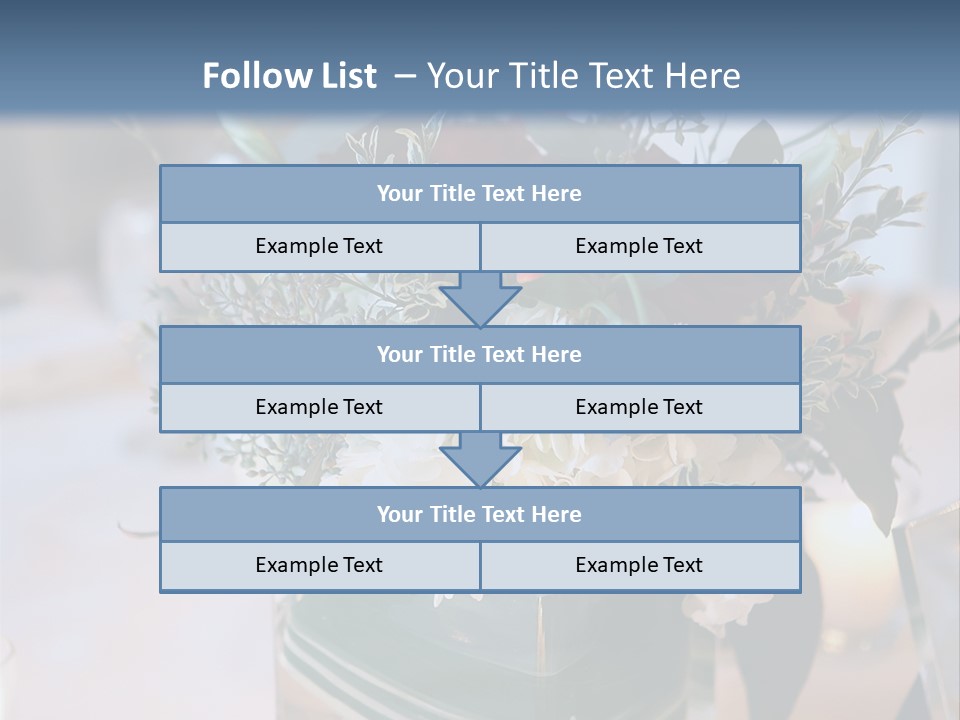 Set Restaurant Buffet PowerPoint Template