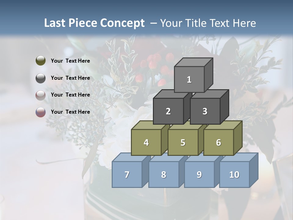 Set Restaurant Buffet PowerPoint Template