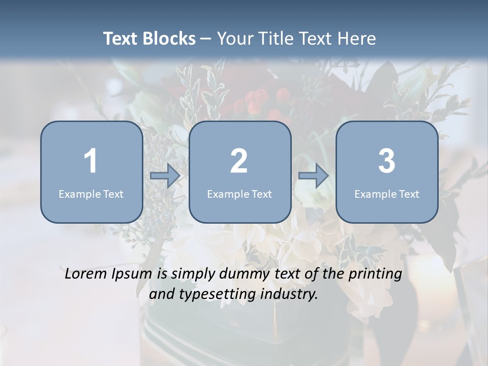 Set Restaurant Buffet PowerPoint Template