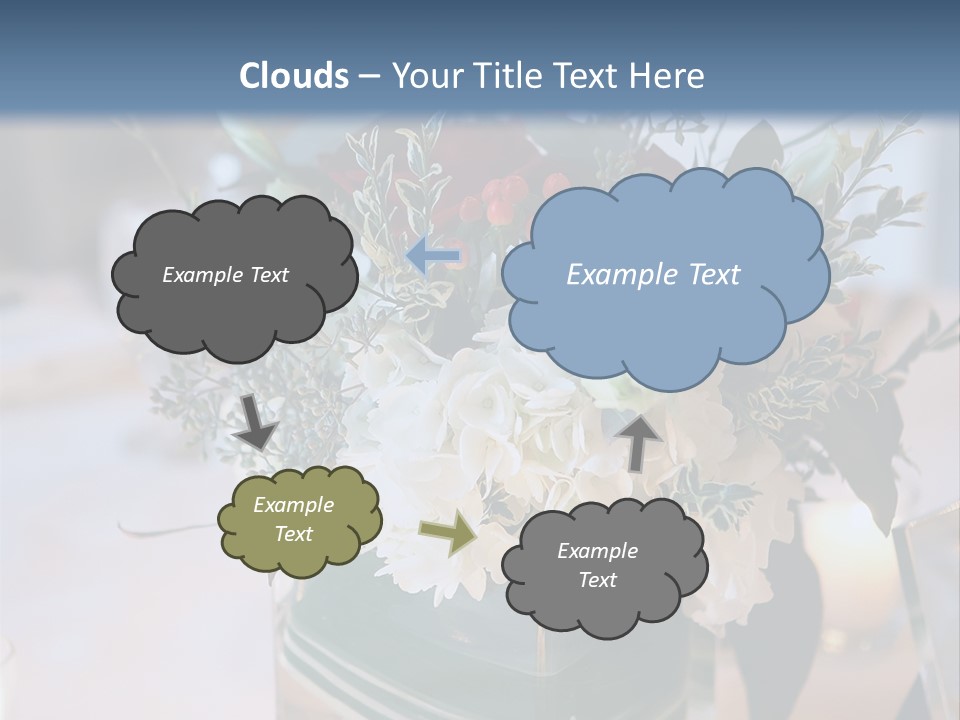Set Restaurant Buffet PowerPoint Template