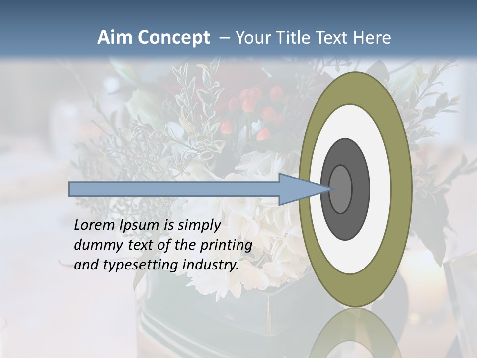 Set Restaurant Buffet PowerPoint Template