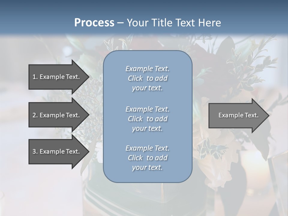 Set Restaurant Buffet PowerPoint Template