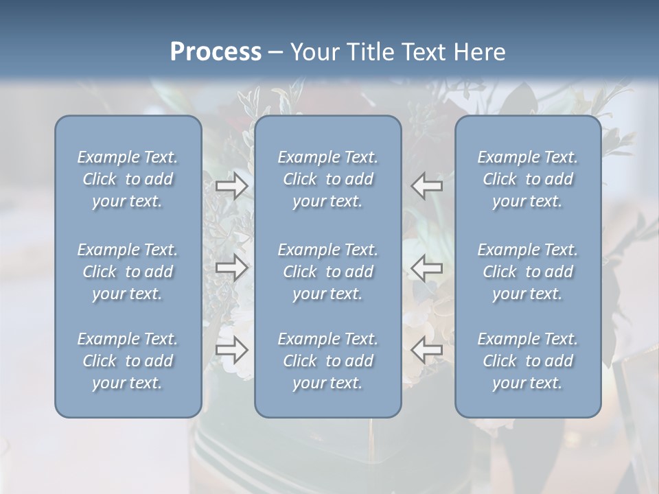 Set Restaurant Buffet PowerPoint Template