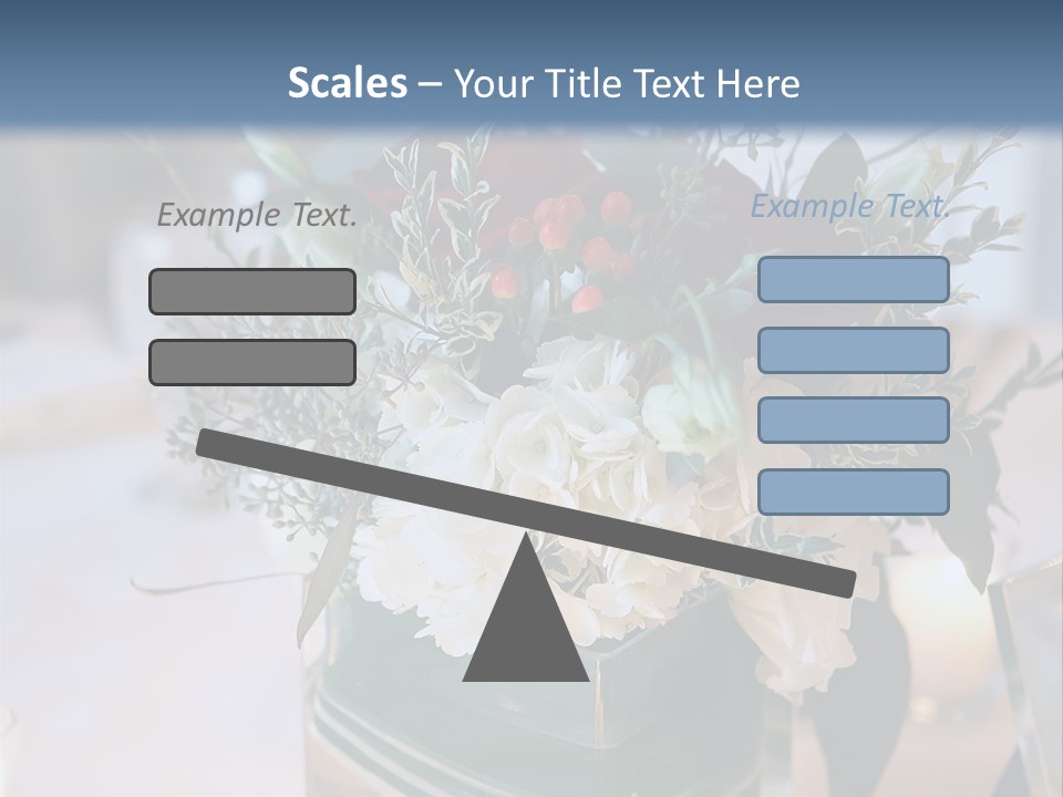 Set Restaurant Buffet PowerPoint Template
