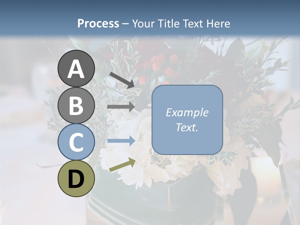Set Restaurant Buffet PowerPoint Template