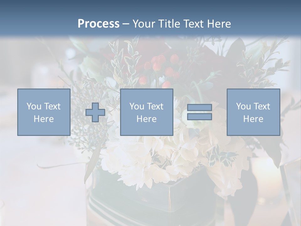 Set Restaurant Buffet PowerPoint Template