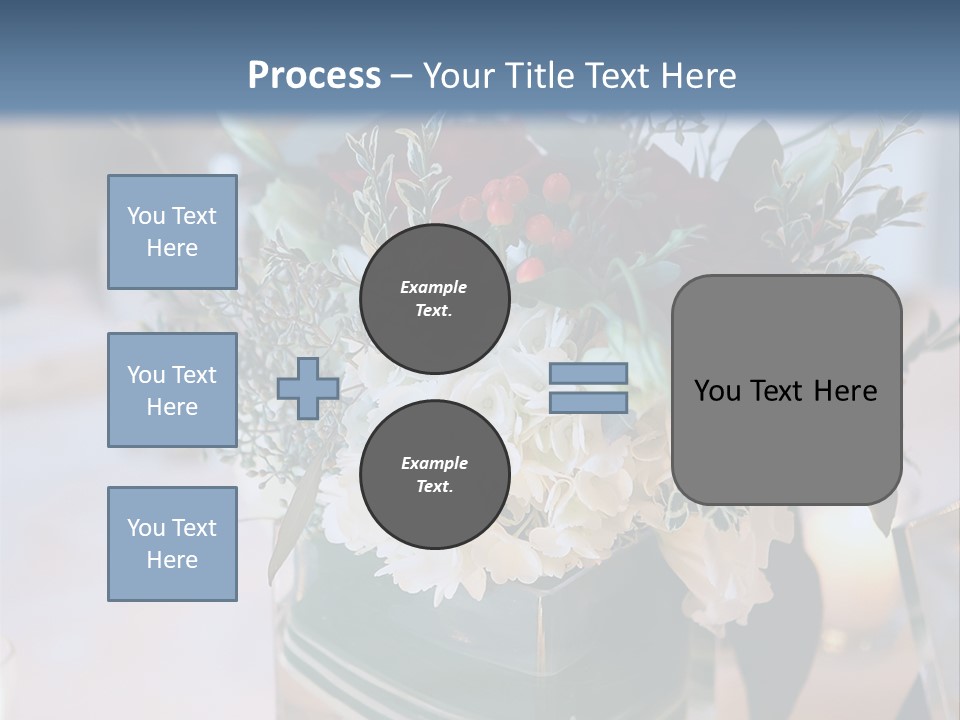 Set Restaurant Buffet PowerPoint Template