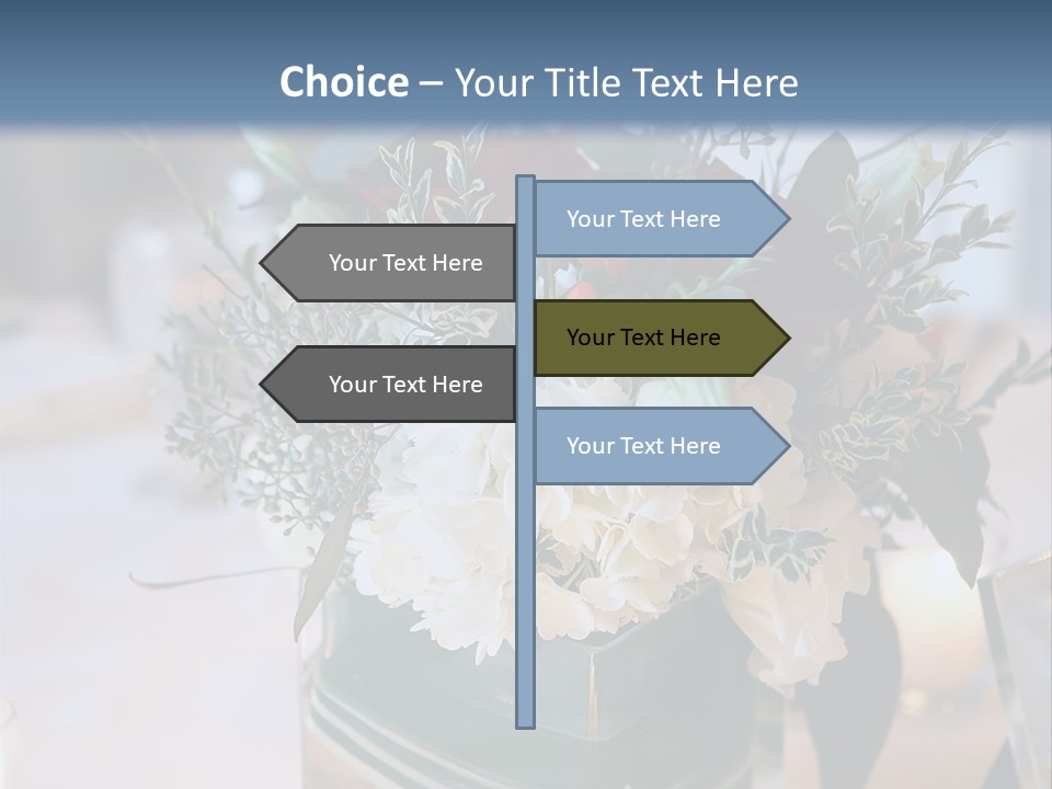 Set Restaurant Buffet PowerPoint Template