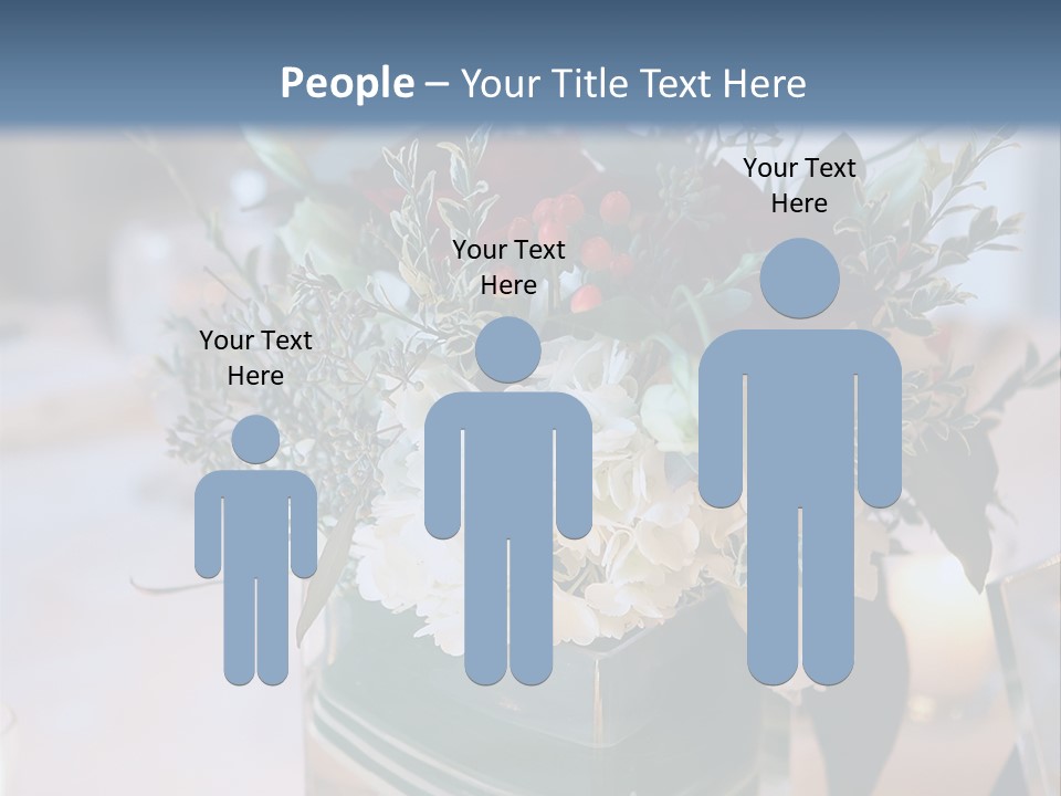 Set Restaurant Buffet PowerPoint Template