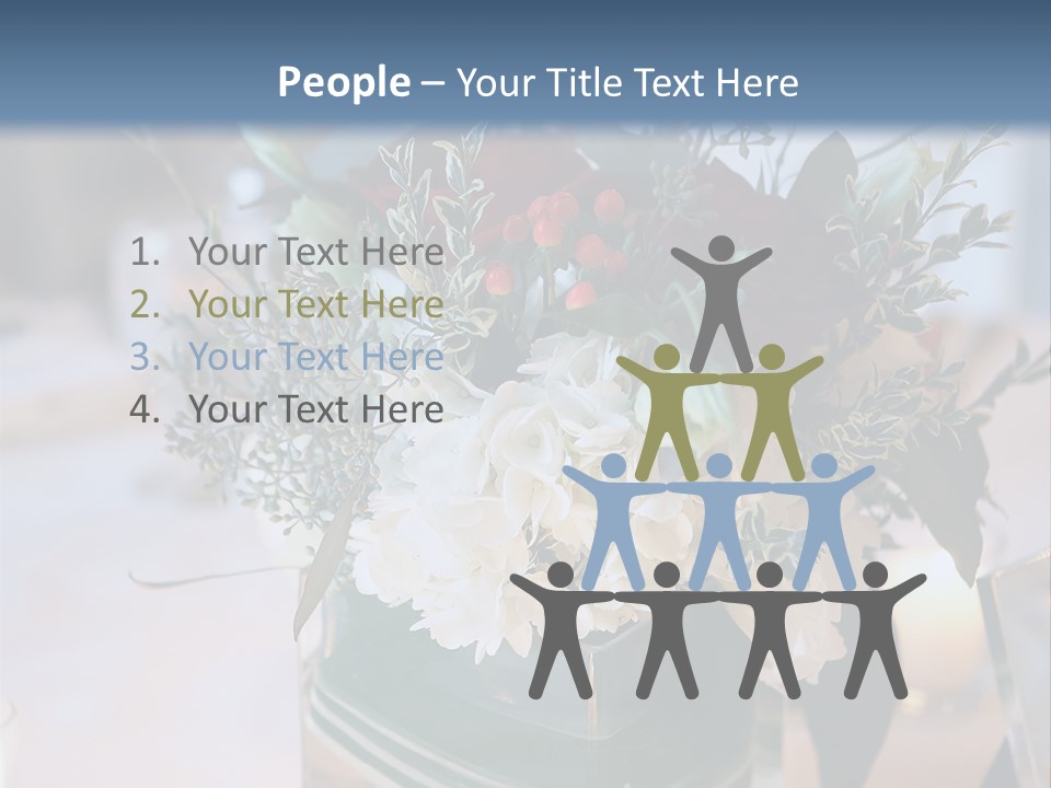 Set Restaurant Buffet PowerPoint Template