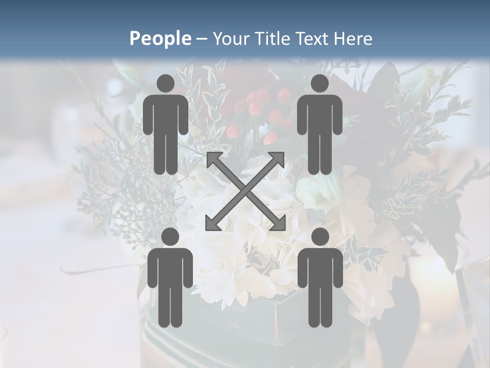 Set Restaurant Buffet PowerPoint Template