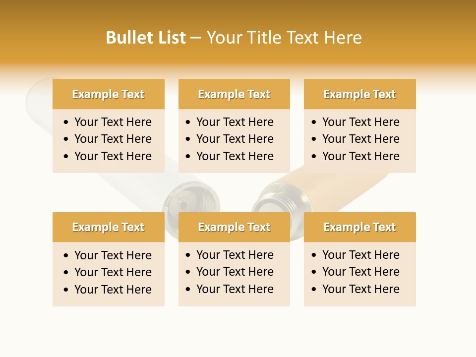 Stop Technology Cartridge PowerPoint Template