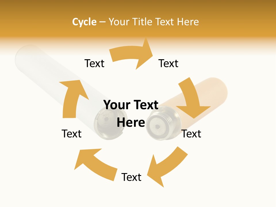Stop Technology Cartridge PowerPoint Template