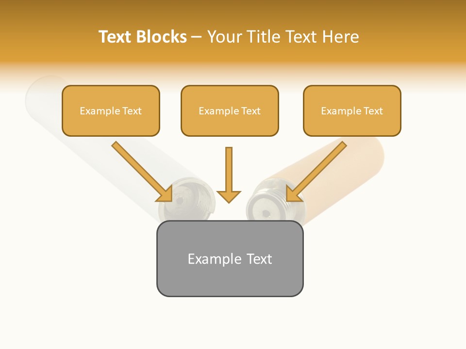 Stop Technology Cartridge PowerPoint Template