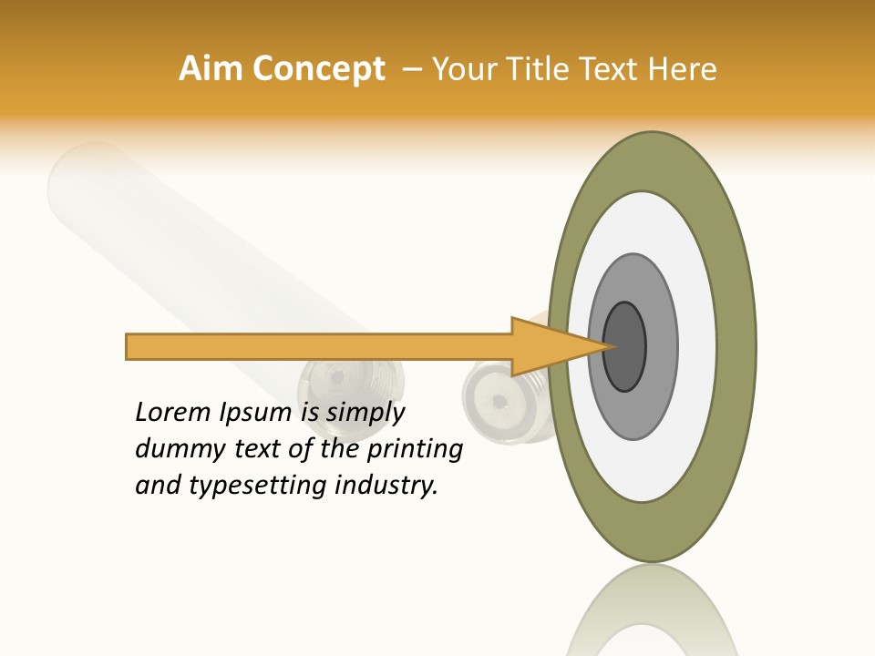 Stop Technology Cartridge PowerPoint Template