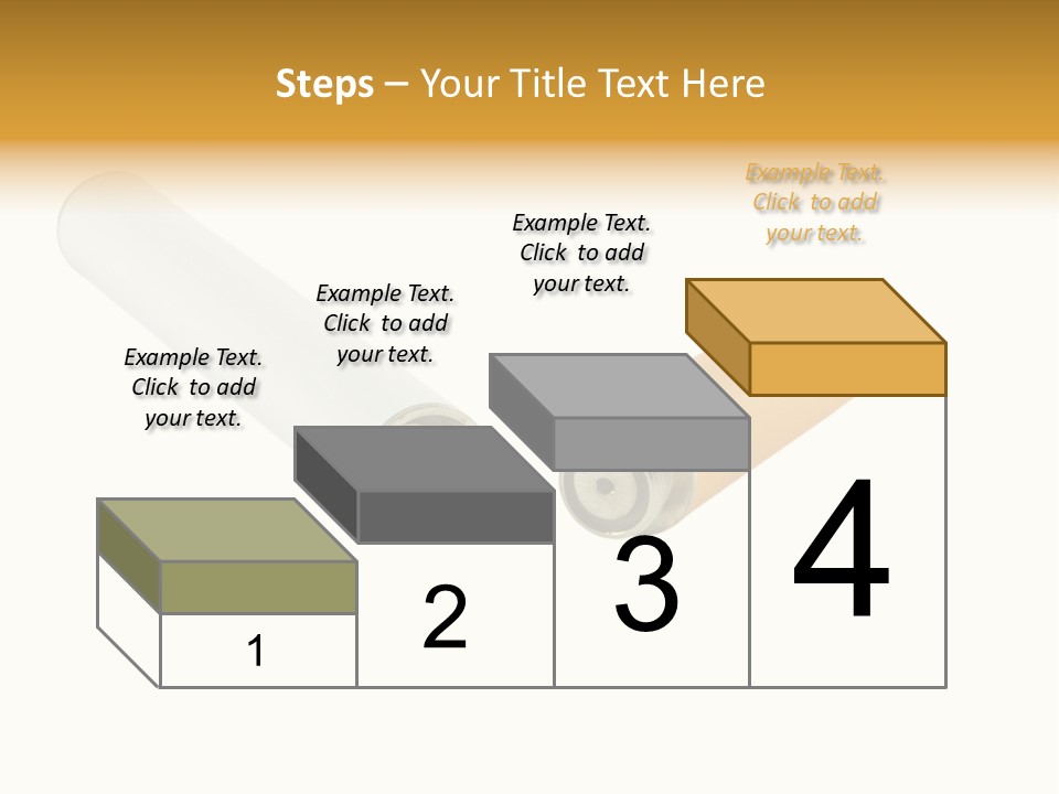 Stop Technology Cartridge PowerPoint Template