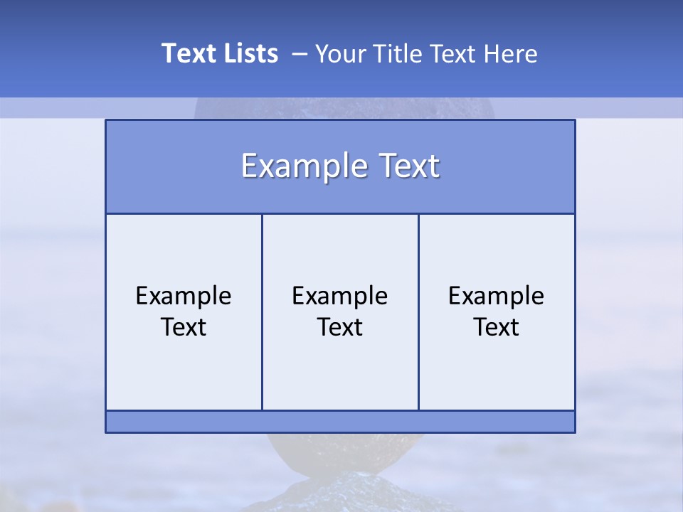 Spirit Power Peace PowerPoint Template