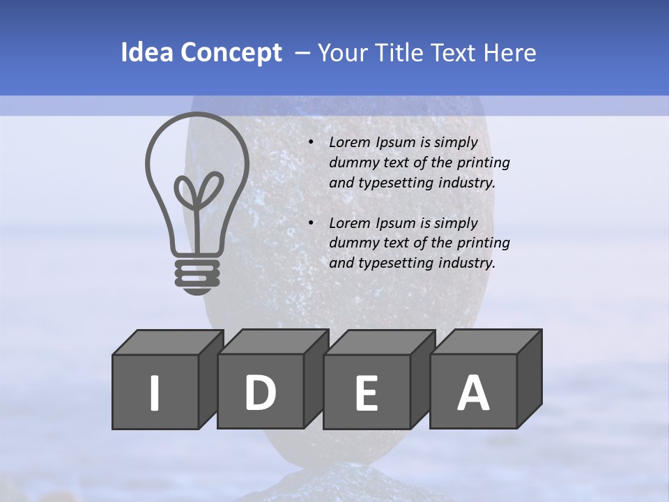 Spirit Power Peace PowerPoint Template