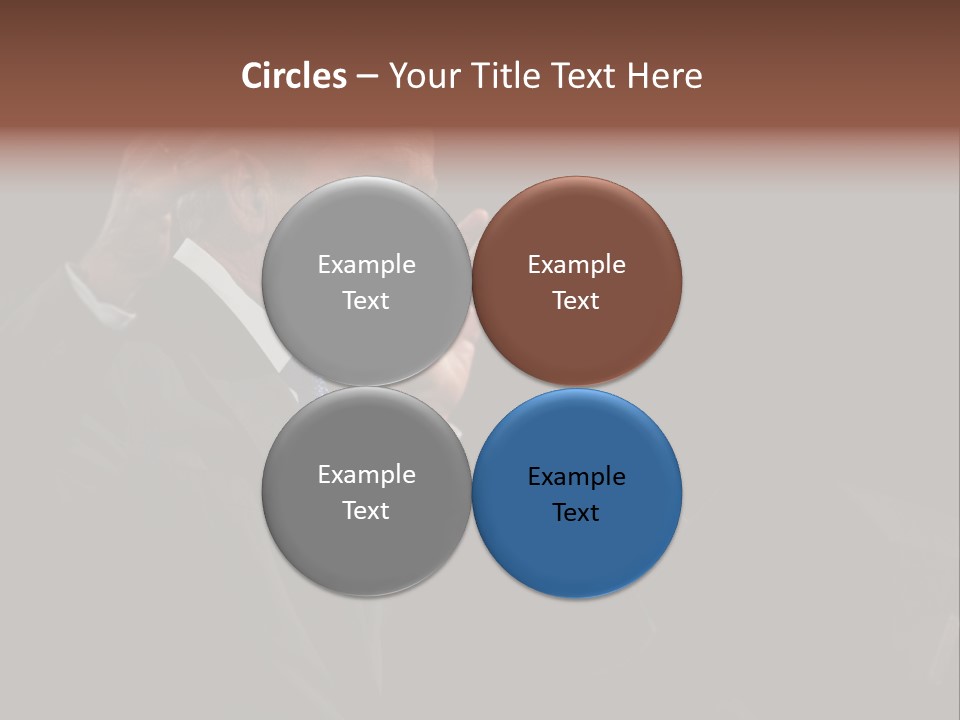 Speech Christian University PowerPoint Template