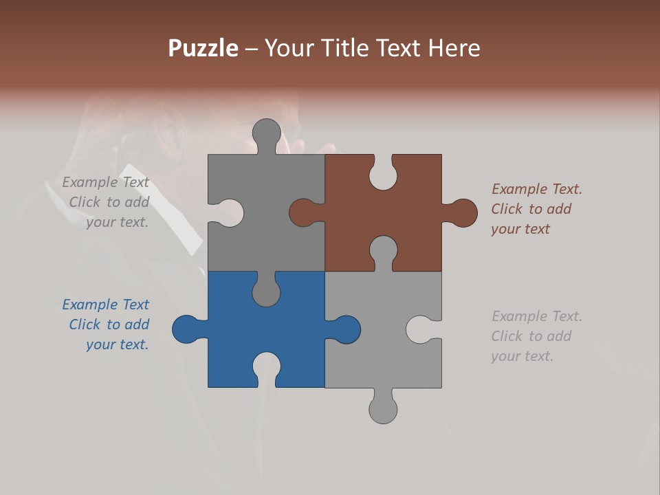 Speech Christian University PowerPoint Template