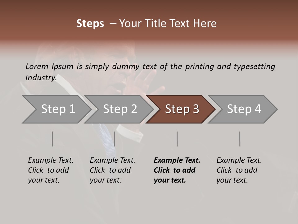 Speech Christian University PowerPoint Template
