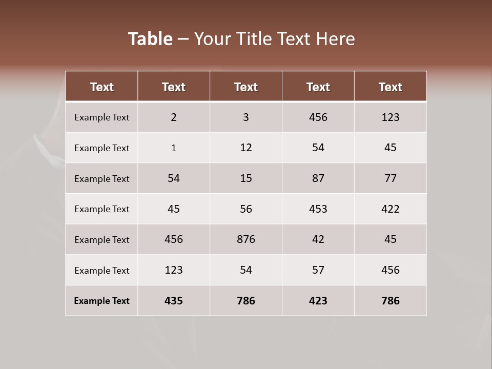 Speech Christian University PowerPoint Template