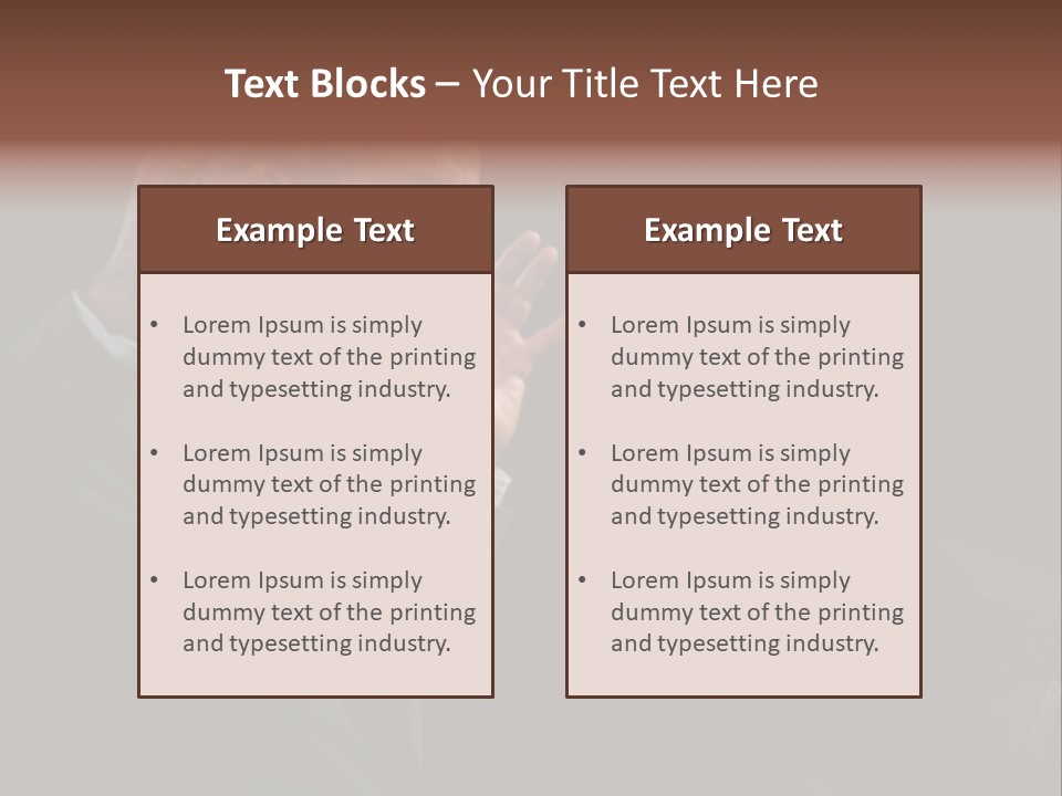 Speech Christian University PowerPoint Template