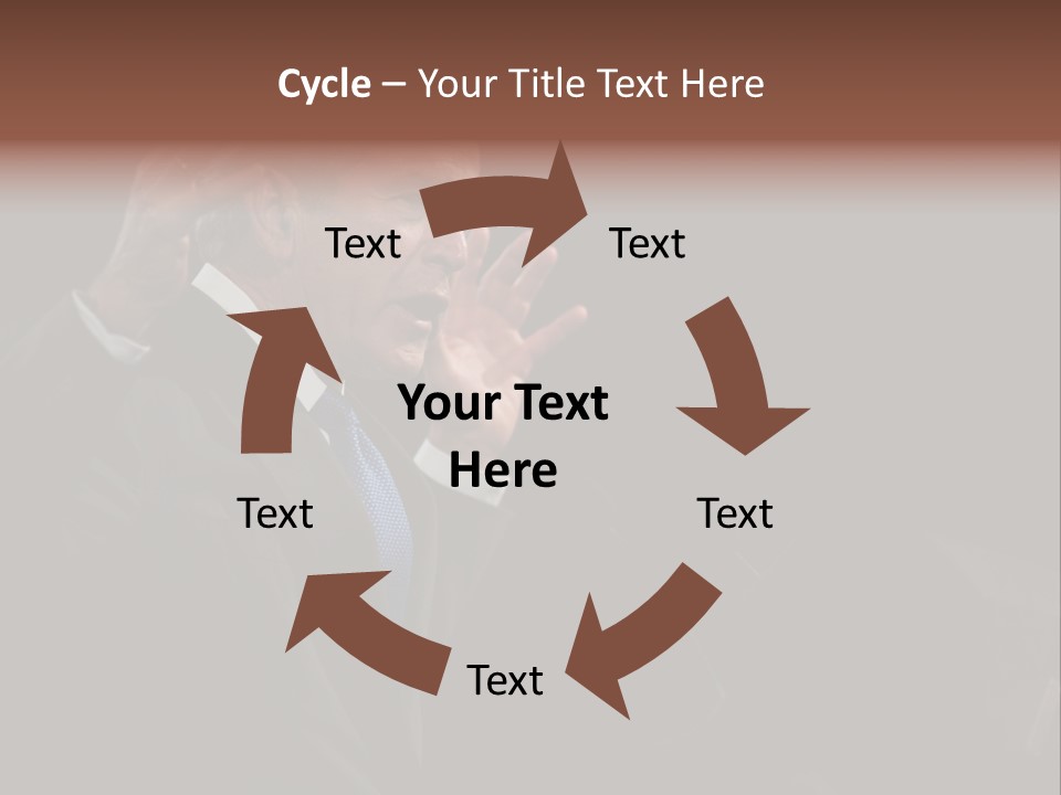 Speech Christian University PowerPoint Template