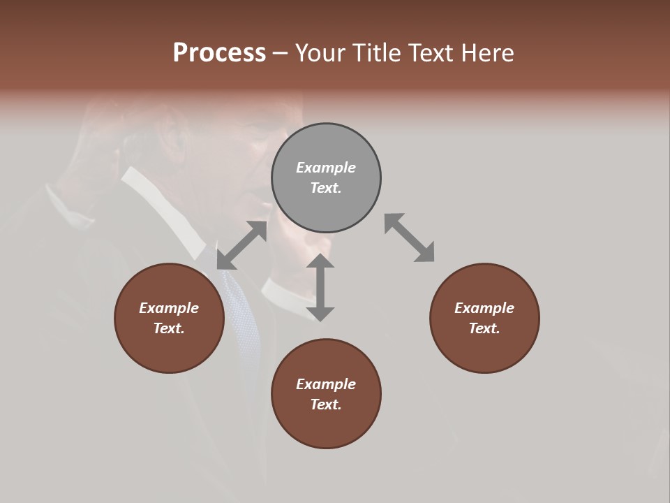 Speech Christian University PowerPoint Template