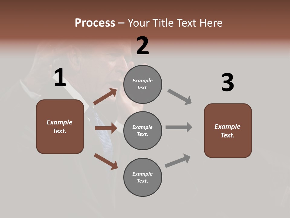 Speech Christian University PowerPoint Template