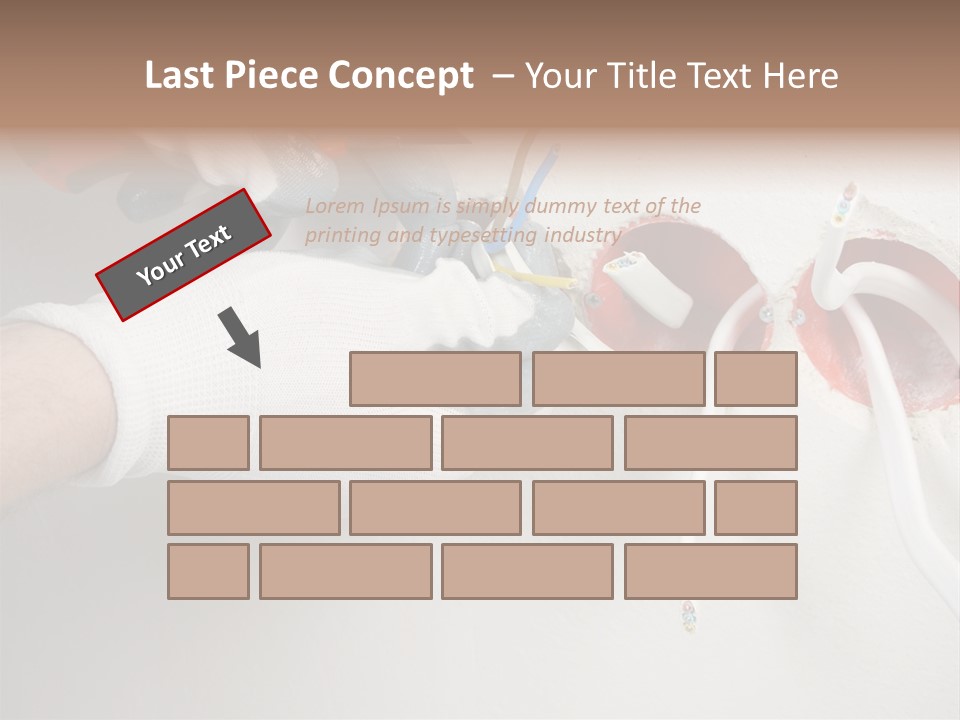 Wall Protection Work PowerPoint Template