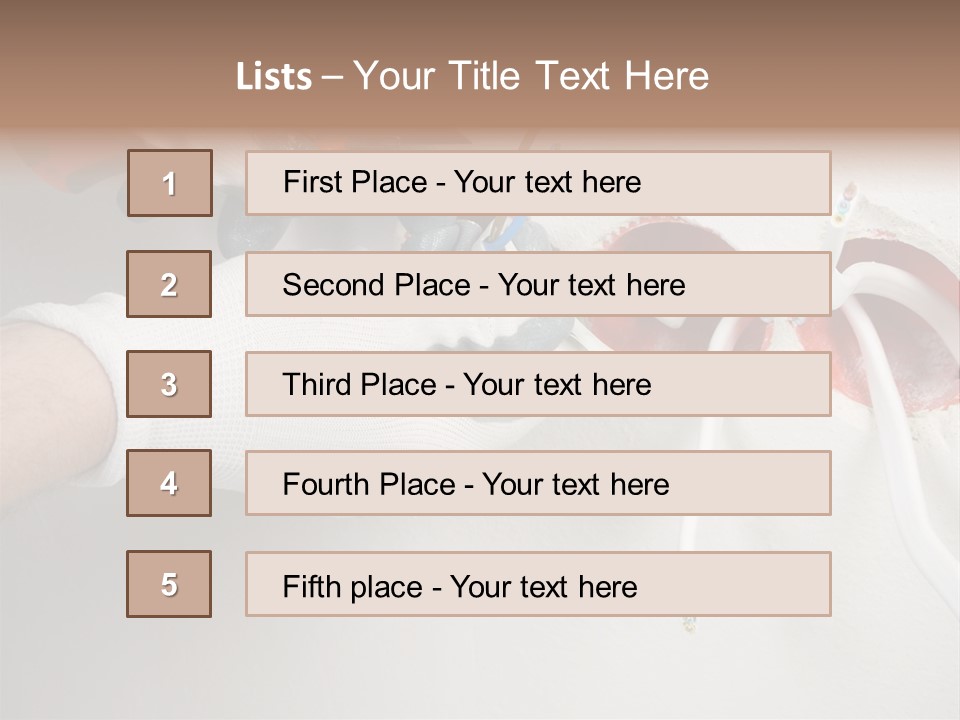 Wall Protection Work PowerPoint Template