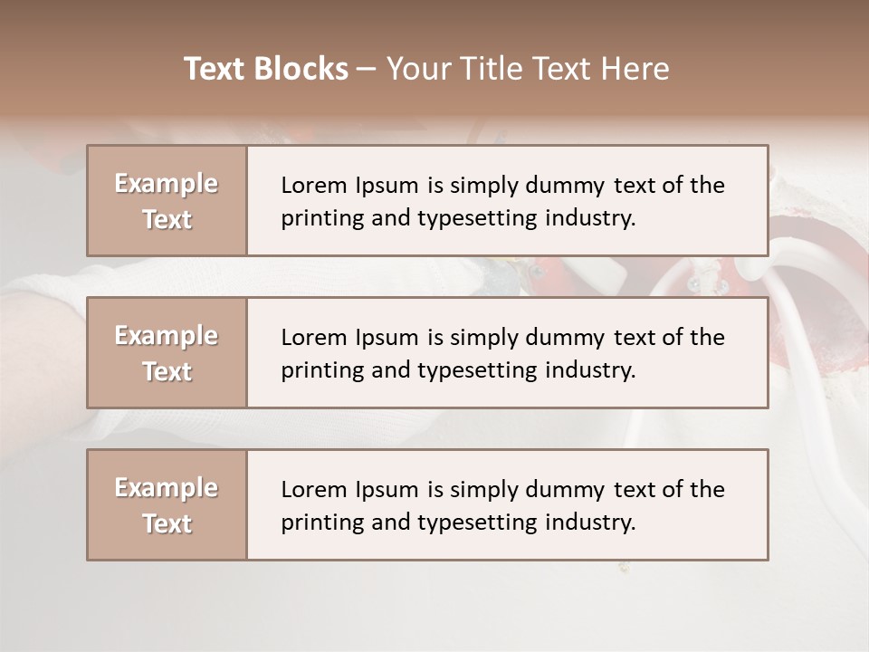 Wall Protection Work PowerPoint Template