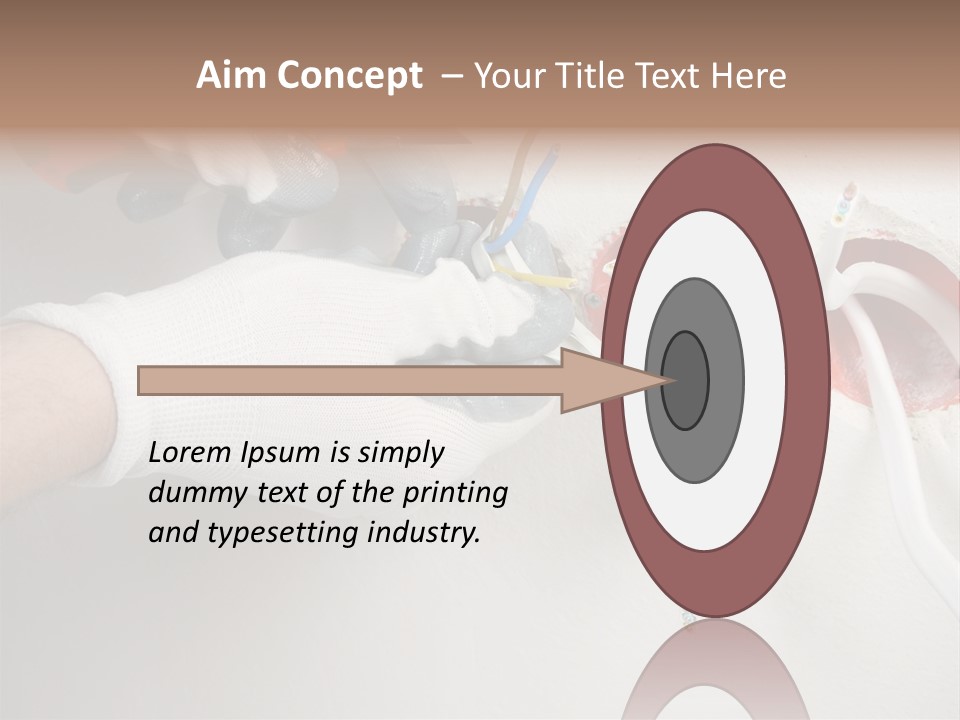 Wall Protection Work PowerPoint Template