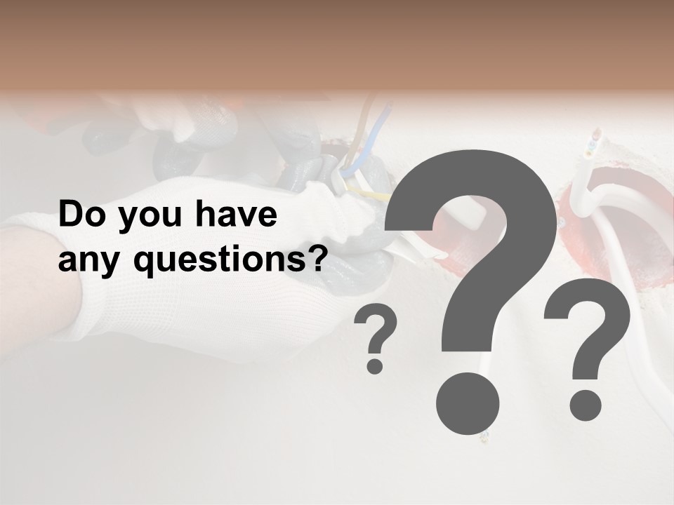 Wall Protection Work PowerPoint Template