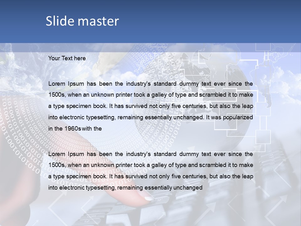 Detail Information Business PowerPoint Template