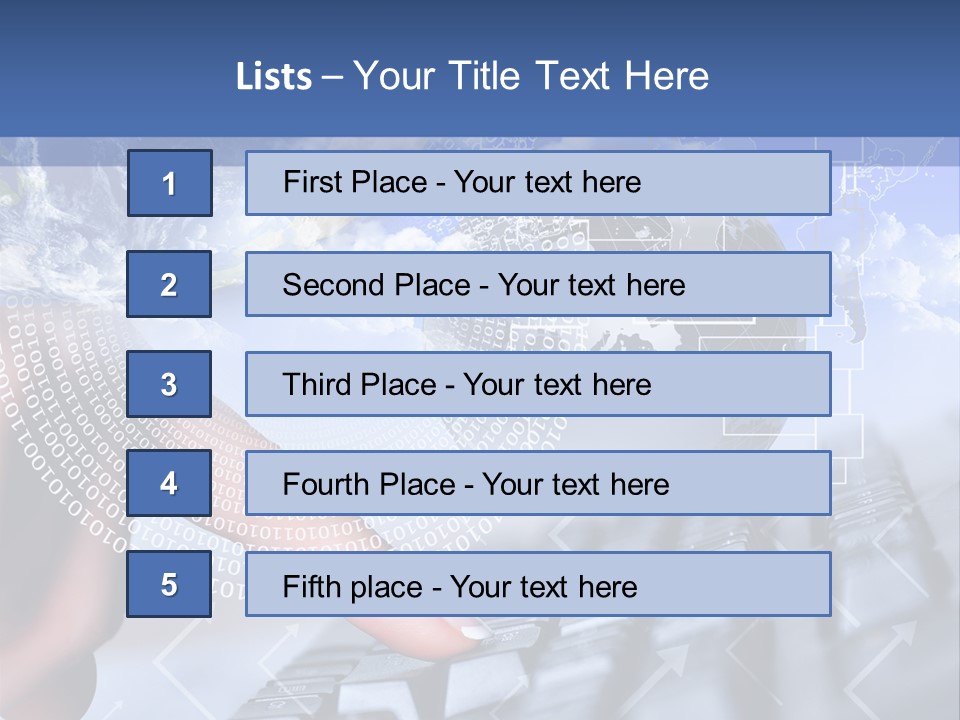 Detail Information Business PowerPoint Template