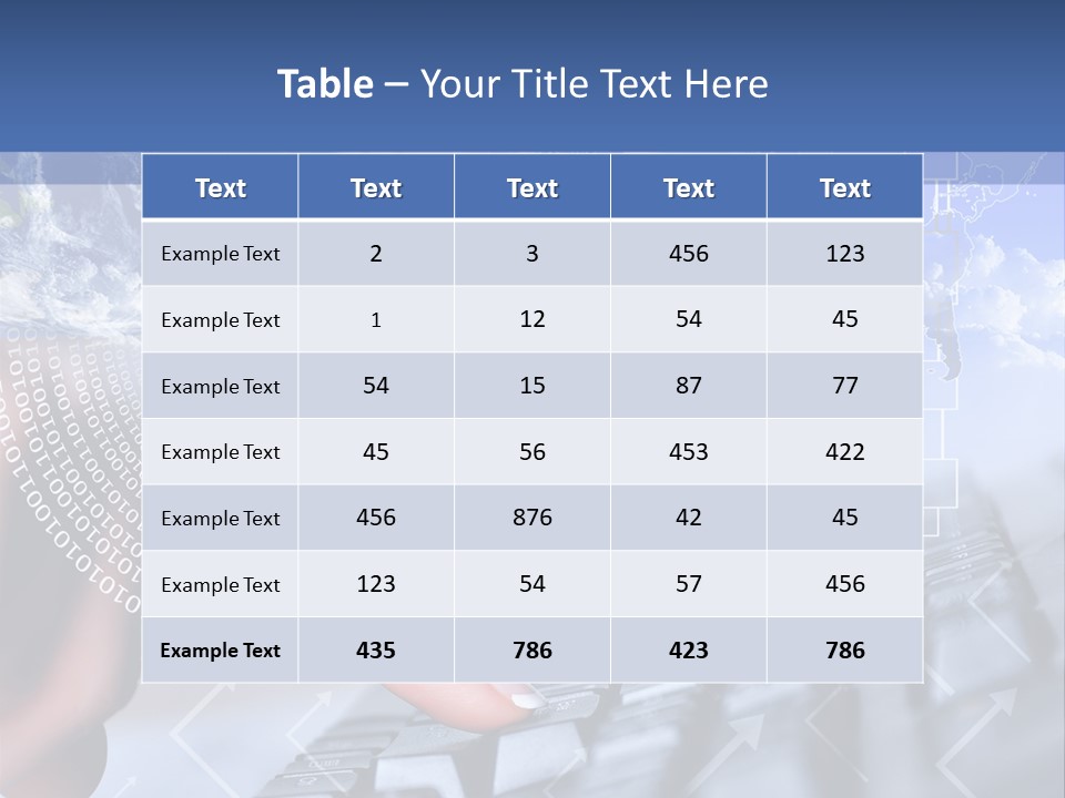 Detail Information Business PowerPoint Template