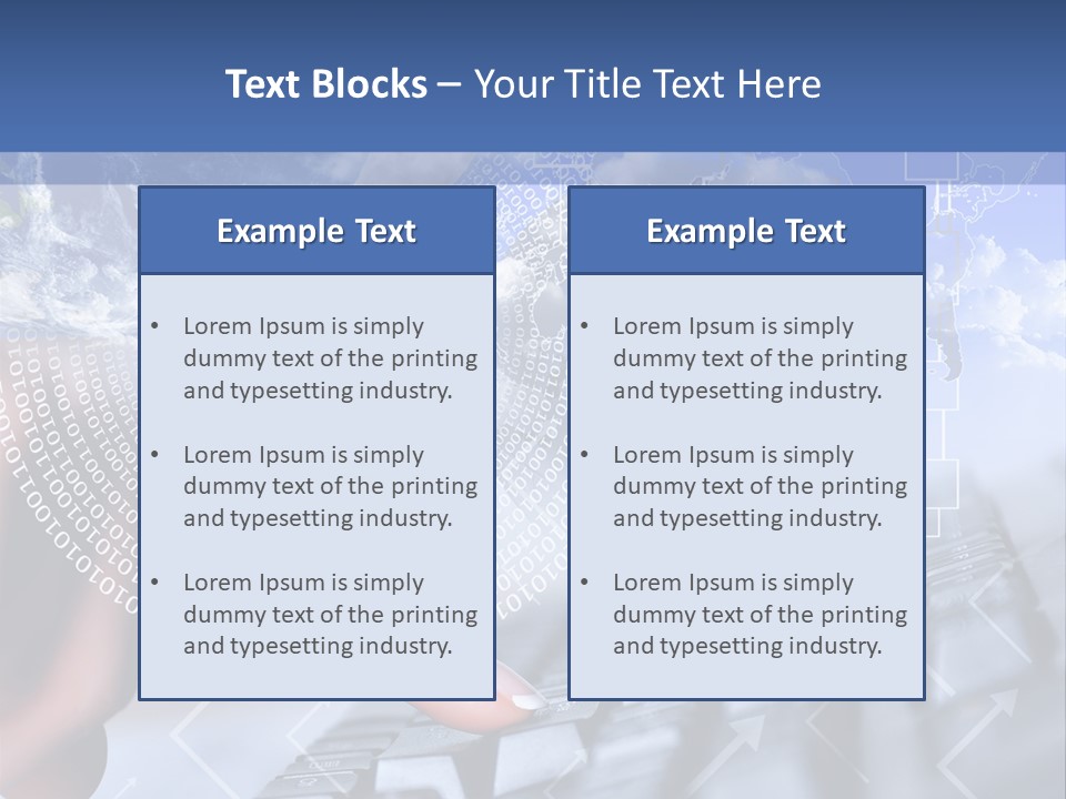 Detail Information Business PowerPoint Template
