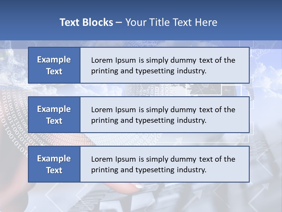 Detail Information Business PowerPoint Template
