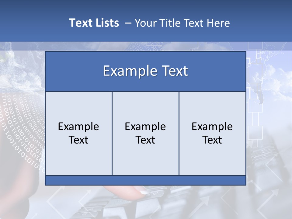 Detail Information Business PowerPoint Template