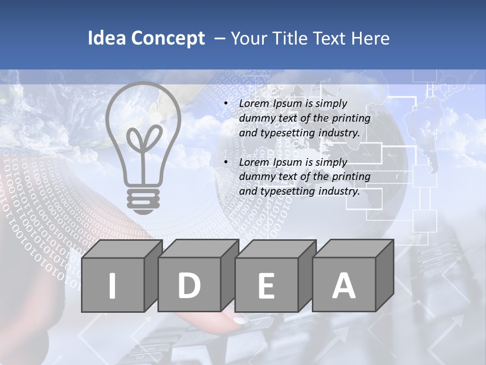 Detail Information Business PowerPoint Template