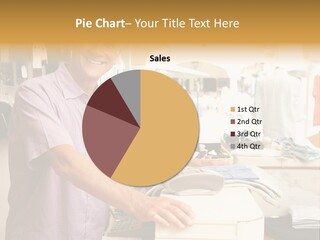 Retail People Cashier PowerPoint Template