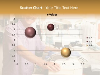 Retail People Cashier PowerPoint Template