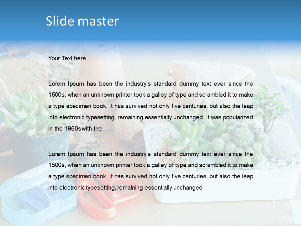 Classroom Spring Floral PowerPoint Template