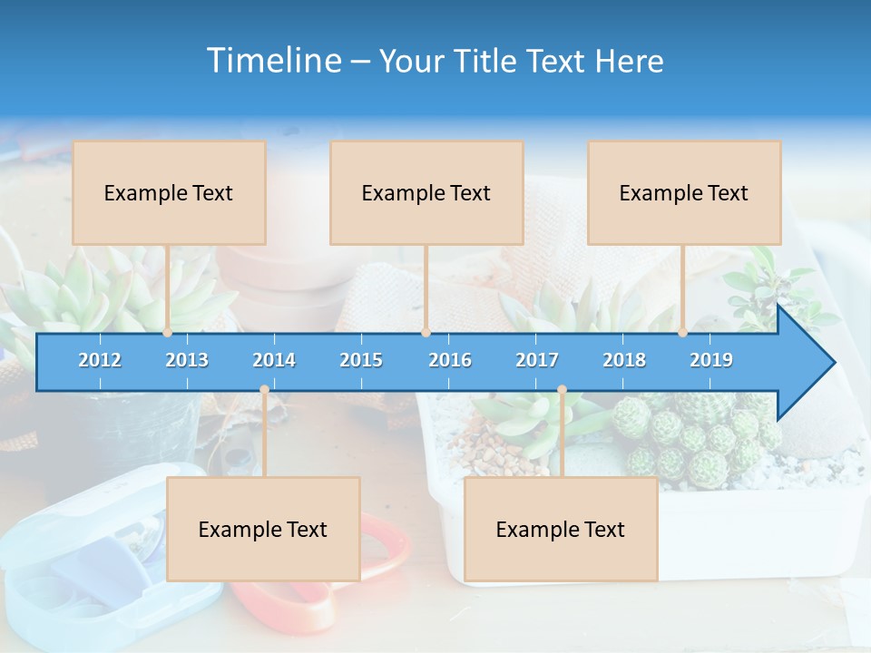 Classroom Spring Floral PowerPoint Template