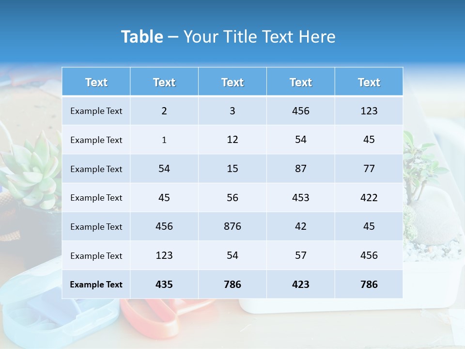 Classroom Spring Floral PowerPoint Template