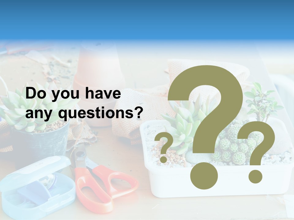 Classroom Spring Floral PowerPoint Template