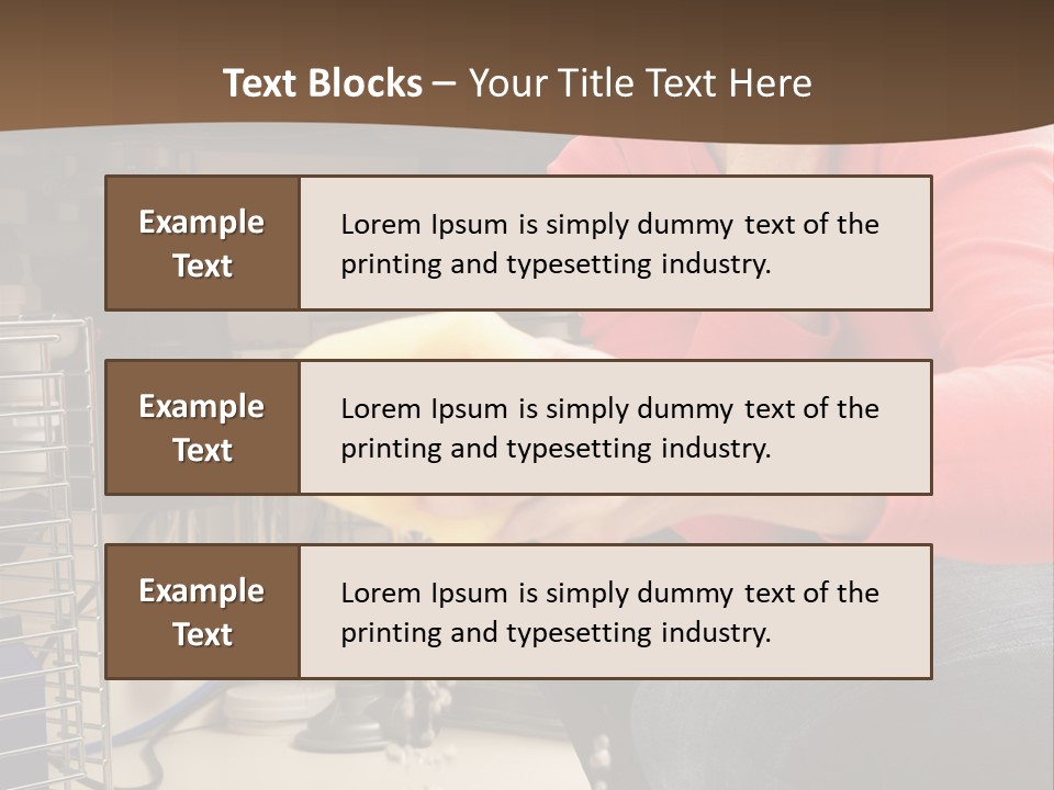Repairman Phone Mopping PowerPoint Template