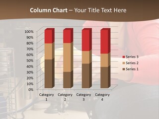 Repairman Phone Mopping PowerPoint Template